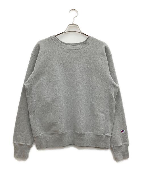 Champion REVERSE WEAVE（チャンピオン リバース ウィーブ）Champion REVERSE WEAVE (チャンピオン リバース ウィーブ) クルーネックスウェットシャツ グレー サイズ:XXLの古着・服飾アイテム