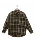 BEAMS JAPAN（ビームスジャパン）の古着「ベンチレーションネルチェックシャツ」｜ブラン×モカ