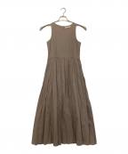MARIHAマリハ）の古着「ノースリーブワンピース」｜ブラウン