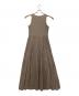 MARIHA (マリハ) ノースリーブワンピース ブラウン サイズ:38：12000円