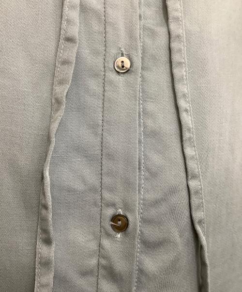 mizuiro-ind（ミズイロインド）mizuiro-ind (ミズイロインド) フード付ワンピース ブルー サイズ:-の古着・服飾アイテム