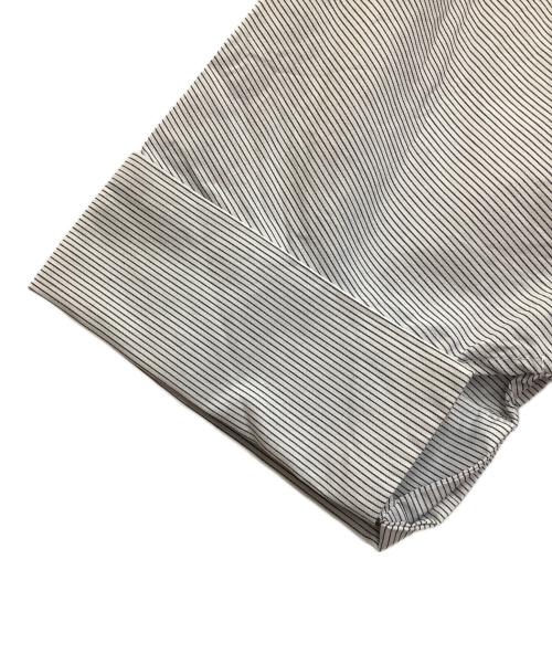 mizuiro-ind（ミズイロインド）mizuiro-ind (ミズイロインド) バンドカラーシャツ ホワイト サイズ:-の古着・服飾アイテム