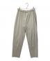 mizuiro-ind（ミズイロインド）の古着「イージーパンツ」｜ライトグレー