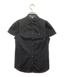 BURBERRY BLUE LABEL（バーバリー ブルー レーベル）の古着「シャツ」｜ブラック
