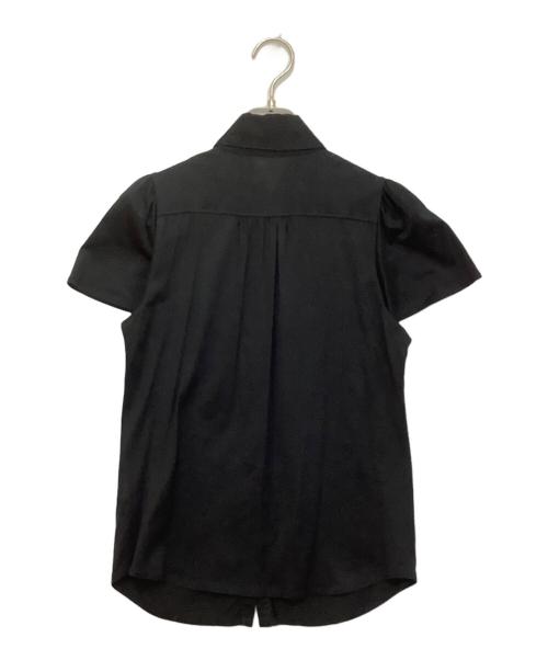 BURBERRY BLUE LABEL（バーバリーロンドンブルーレーベル）BURBERRY BLUE LABEL (バーバリーブルーレーベル) シャツ ブラック サイズ:38の古着・服飾アイテム