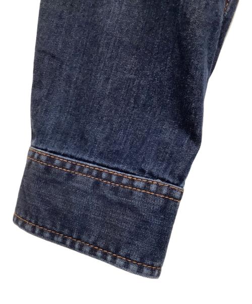 BLACK LABEL CRESTBRIDGE（ブラックレーベル クレストブリッジ）BLACK LABEL CRESTBRIDGE (ブラックレーベル クレストブリッジ) デニムウエスタンシャツ ネイビー サイズ:3の古着・服飾アイテム