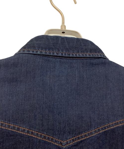 BLACK LABEL CRESTBRIDGE（ブラックレーベル クレストブリッジ）BLACK LABEL CRESTBRIDGE (ブラックレーベル クレストブリッジ) デニムウエスタンシャツ ネイビー サイズ:3の古着・服飾アイテム