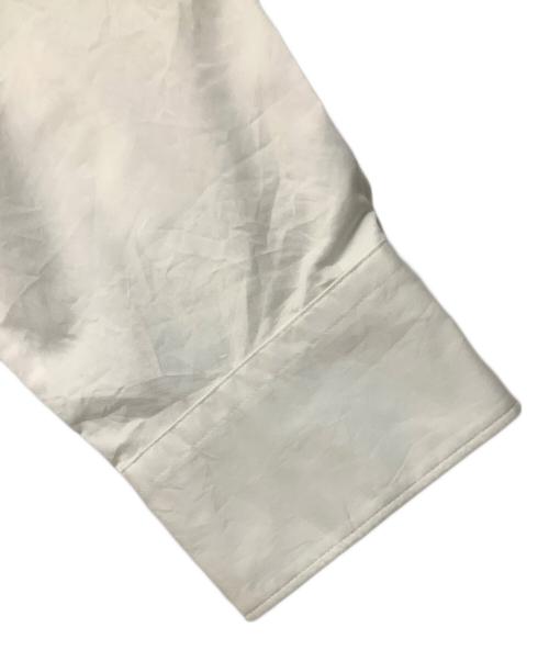 FRAMeWORK（フレームワーク）FRAMeWORK (フレームワーク) バンドカラーシャツ ホワイト サイズ:Fの古着・服飾アイテム