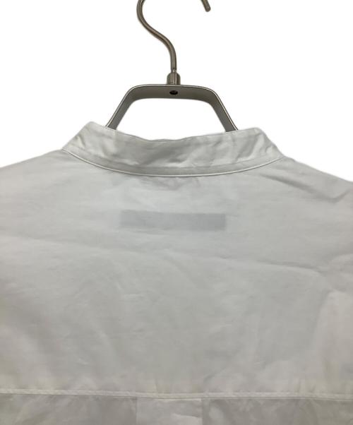 FRAMeWORK（フレームワーク）FRAMeWORK (フレームワーク) バンドカラーシャツ ホワイト サイズ:Fの古着・服飾アイテム