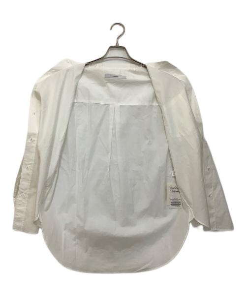 FRAMeWORK（フレームワーク）FRAMeWORK (フレームワーク) バンドカラーシャツ ホワイト サイズ:Fの古着・服飾アイテム