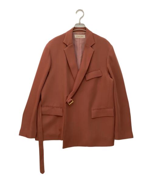 CULLNI（クルニ）CULLNI (クルニ) ベルテッドジャケット ブラウン サイズ:2の古着・服飾アイテム