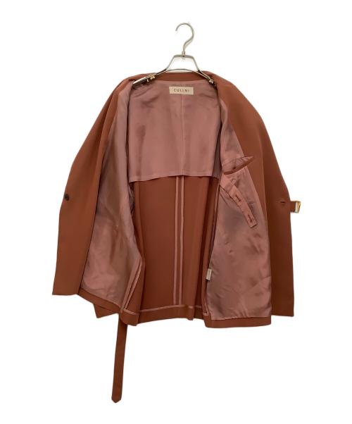 CULLNI（クルニ）CULLNI (クルニ) ベルテッドジャケット ブラウン サイズ:2の古着・服飾アイテム