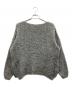 TRICOTS JEAN MARC (トリコットジーンマルク) モヘアクルーネックニット グレー サイズ:F：6000円