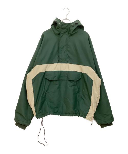 J.CREW（ジェイクルー）J.CREW (ジェイクルー) 90’ｓアノラックパーカー グリーン サイズ:Lの古着・服飾アイテム