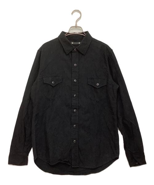 MINEDENIM（マインデニム）MINEDENIM (マインデニム) ウエスタンシャツ ブラック サイズ:3の古着・服飾アイテム