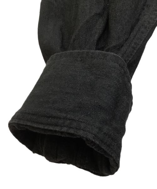 MINEDENIM（マインデニム）MINEDENIM (マインデニム) ウエスタンシャツ ブラック サイズ:3の古着・服飾アイテム