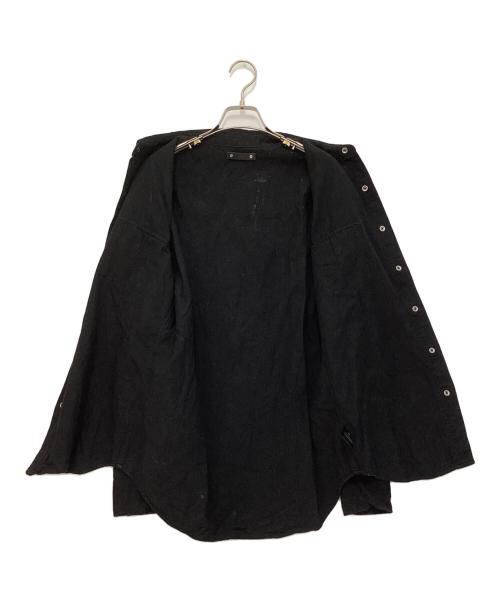 MINEDENIM（マインデニム）MINEDENIM (マインデニム) ウエスタンシャツ ブラック サイズ:3の古着・服飾アイテム
