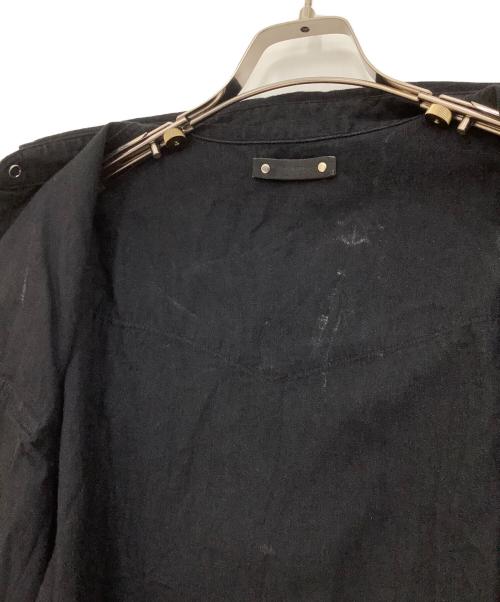 MINEDENIM（マインデニム）MINEDENIM (マインデニム) ウエスタンシャツ ブラック サイズ:3の古着・服飾アイテム