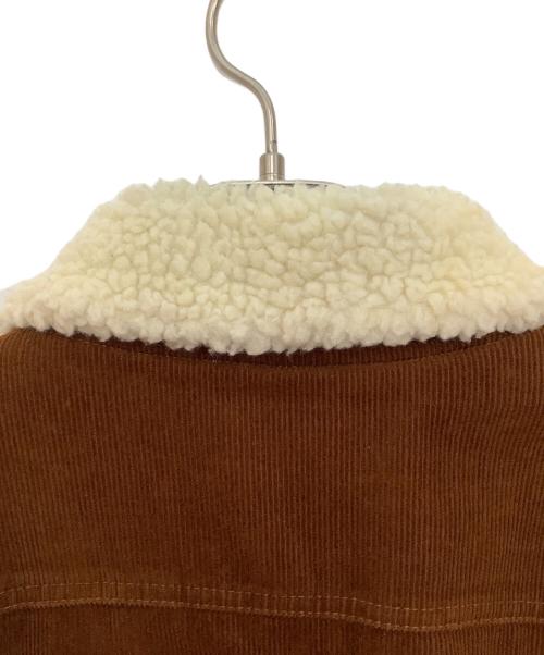 LEE（リー）LEE (リー) ボアストームライダージャケット ブラウン サイズ:Lの古着・服飾アイテム