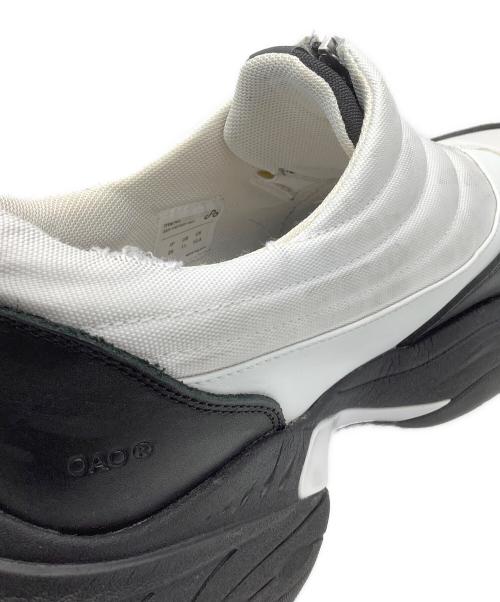 OAO（オーエーオー）OAO (オーエーオー) スニーカー ホワイト×ブラック サイズ:29の古着・服飾アイテム