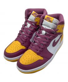 NIKE（ナイキ）の古着「スニーカー」｜イエロー×パープル