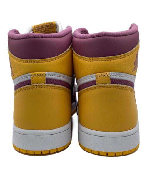 NIKE（ナイキ）NIKE (ナイキ) スニーカー イエロー×パープル サイズ:27.5の古着・服飾アイテム