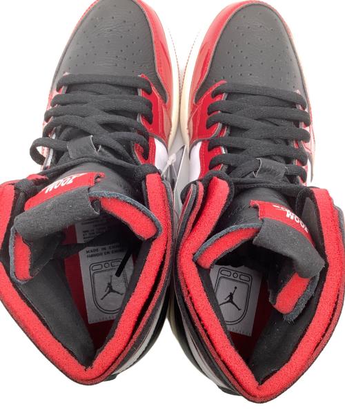 NIKE（ナイキ）NIKE (ナイキ) AIR JORDAN 1 ZOOM AIR CMFT レッド×ブラック サイズ:25の古着・服飾アイテム
