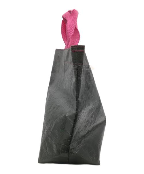 Herve Chapelier（エルベシャプリエ）Herve Chapelier (エルベシャプリエ) トートバッグ グレー×ピンク サイズ:−の古着・服飾アイテム