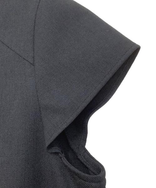 UNITED TOKYO（ユナイテッドトーキョー）UNITED TOKYO (ユナイテッドトーキョー) スネイルシェイプリネンライクブラウス ネイビー サイズ:FREEの古着・服飾アイテム