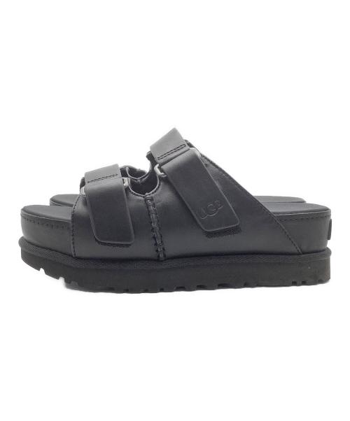UGG（アグ）UGG (アグ) 厚底サンダル ブラック サイズ:25の古着・服飾アイテム