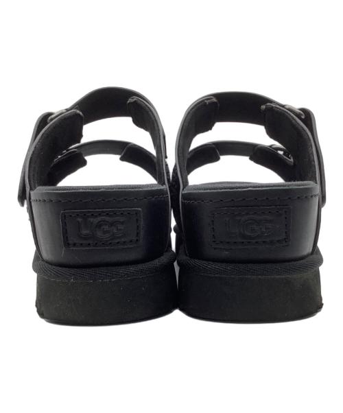 UGG（アグ）UGG (アグ) 厚底サンダル ブラック サイズ:25の古着・服飾アイテム
