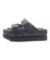UGG (アグ) 厚底サンダル ブラック サイズ:25：10000円