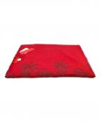 VALENTINO GARAVANIヴァレンティノ・ガラヴァーニ）の古着「レース切替カシミヤブレンドストール」｜レッド