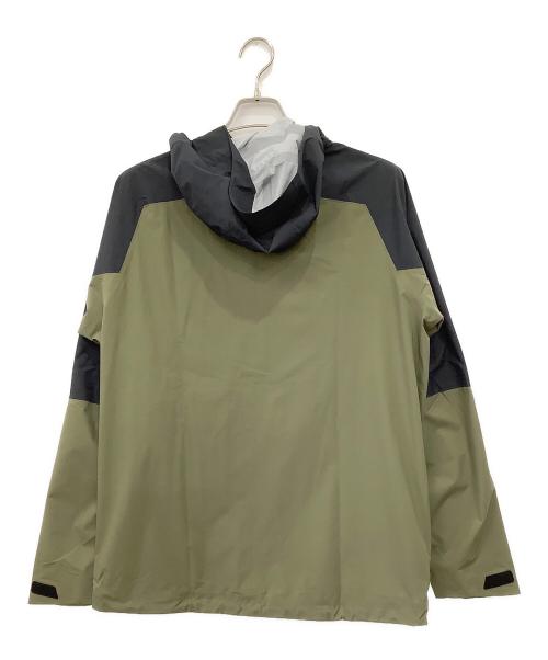 SALOMON（サロモン）SALOMON (サロモン) ライトシェルジャケット ブラック×オリーブ サイズ:Mの古着・服飾アイテム