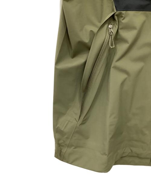 SALOMON（サロモン）SALOMON (サロモン) ライトシェルジャケット ブラック×オリーブ サイズ:Mの古着・服飾アイテム