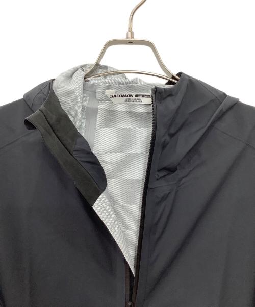 SALOMON（サロモン）SALOMON (サロモン) ライトシェルジャケット ブラック×オリーブ サイズ:Mの古着・服飾アイテム