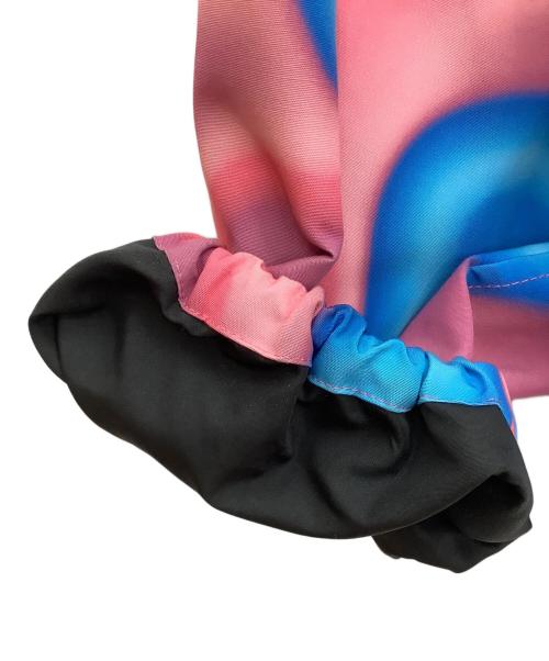 A BATHING APE（ア ベイシング エイプ）A BATHING APE (ア ベイシング エイプ) LIQUID CAMO BAPE STA COACH JACKET ピンク×ブルー サイズ:XLの古着・服飾アイテム