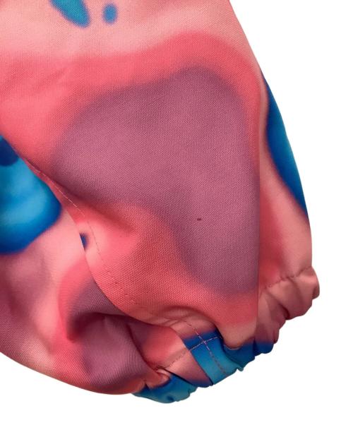 A BATHING APE（ア ベイシング エイプ）A BATHING APE (ア ベイシング エイプ) LIQUID CAMO BAPE STA COACH JACKET ピンク×ブルー サイズ:XLの古着・服飾アイテム