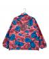 A BATHING APE (ア ベイシング エイプ) LIQUID CAMO BAPE STA COACH JACKET ピンク×ブルー サイズ:XL：18000円