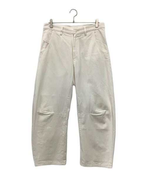 Y's（ワイズ）Y's (ワイズ) ワイドパンツ ホワイト サイズ:2の古着・服飾アイテム