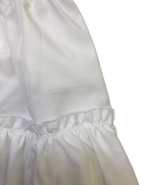 OHGA（オオガ）OHGA (オオガ) ギャザーブラウス ホワイト サイズ:Fの古着・服飾アイテム