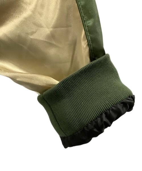 一心如鏡（イッシンニョキョウ）一心如鏡 (イッシンニョキョウ) スカジャン グリーン サイズ:Mの古着・服飾アイテム