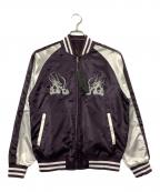 一心如鏡イッシンニョキョウ）の古着「スカジャン」｜パープル