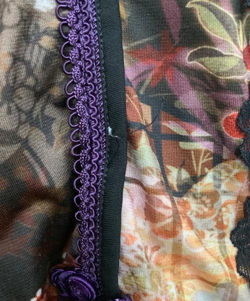 OZZONESTE（オッズオネスト）OZZONESTE (オッズオネスト) ボレロ ブラック×パープル サイズ:−の古着・服飾アイテム