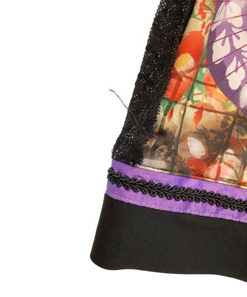 OZZONESTE（オッズオネスト）OZZONESTE (オッズオネスト) ボレロ ブラック×パープル サイズ:−の古着・服飾アイテム