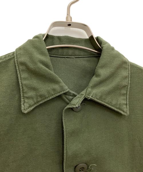 US ARMY（ユーエスアーミー）US ARMY (ユーエスアーミー) 60'sファティーグシャツ オリーブ サイズ:-の古着・服飾アイテム