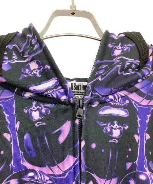 A BATHING APE（ア ベイシング エイプ）A BATHING APE (ア ベイシング エイプ) ジップパーカー ピンク サイズ:XLの古着・服飾アイテム