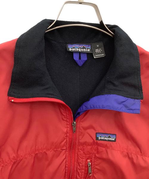 Patagonia（パタゴニア）Patagonia (パタゴニア) 90'sナイロンジャケット レッド サイズ:Mの古着・服飾アイテム