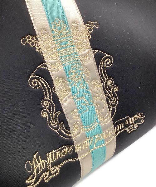 A.D.M.J.（エーディーエムジェイ）A.D.M.J. (エーディーエムジェイ) センターリボントート ブラック サイズ:−の古着・服飾アイテム