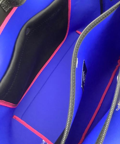 A.D.M.J.（エーディーエムジェイ）A.D.M.J. (エーディーエムジェイ) センターリボントート ブラック サイズ:−の古着・服飾アイテム